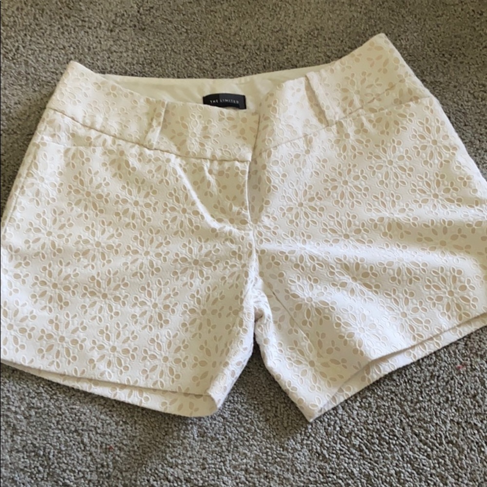 Floral design shorts